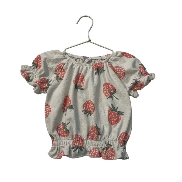 Baby Gap Strawberry Print Top - Size 5