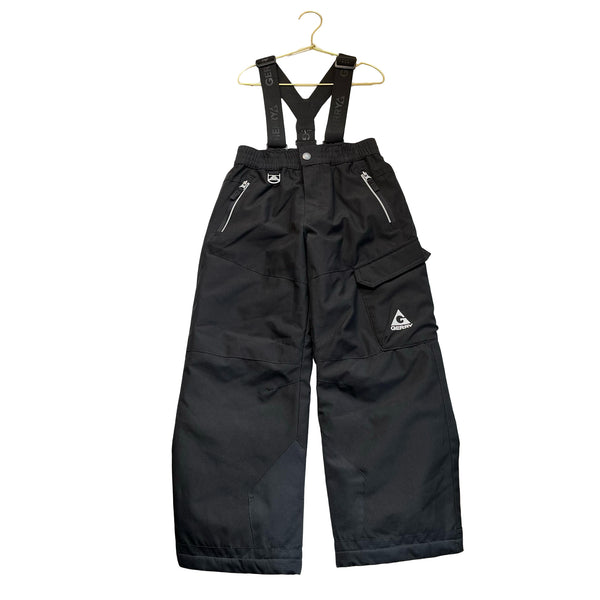 Gerry Black Suspender Snow Pants - Size S (7/8)