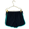 Old Navy Black & Teal Athletic Shorts - Size L 10-12