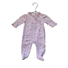 Kissy Kissy Pink Ballet Print Footed One-Piece - Size 0-3 Mo