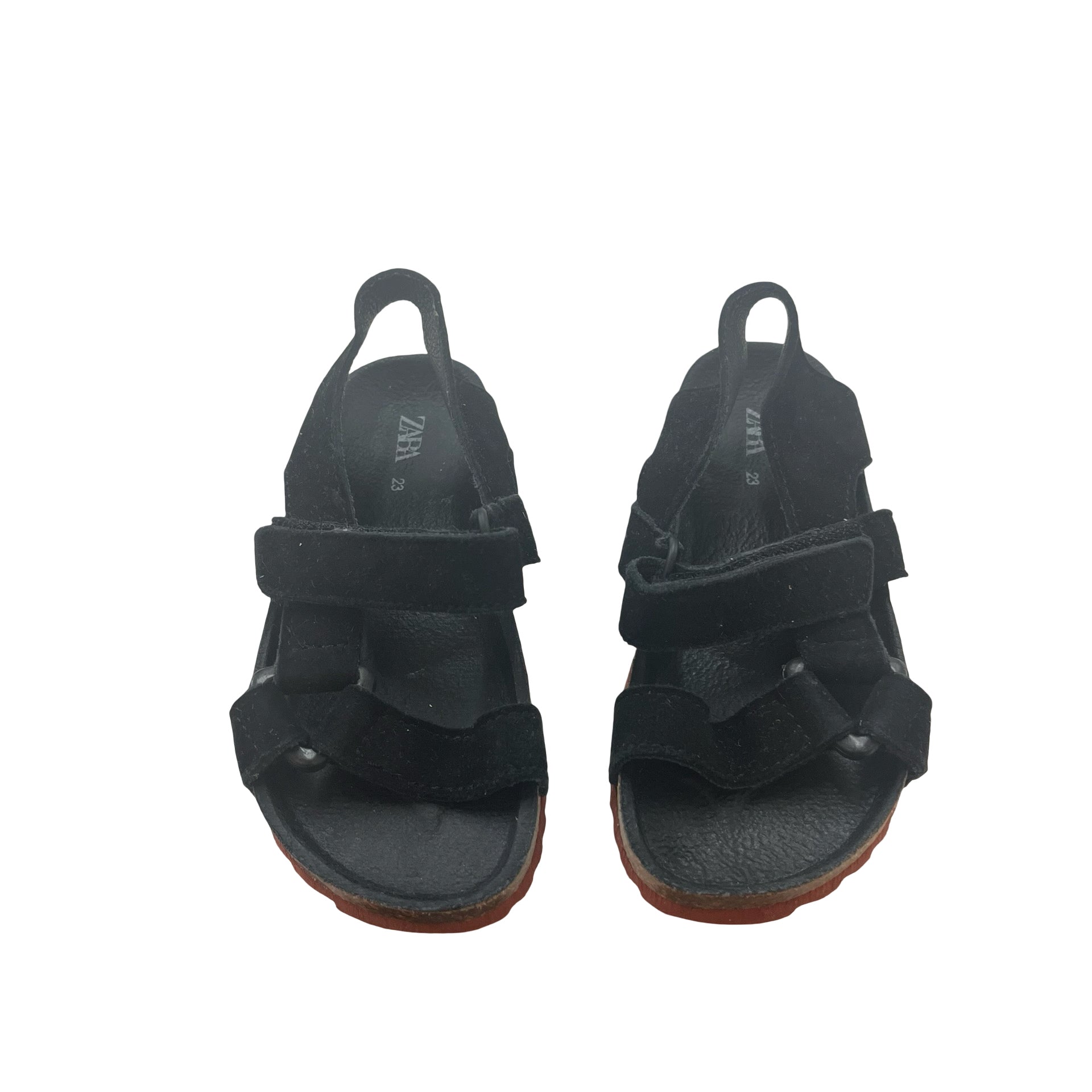 Zara Black Sandals - Size 23 (7)
