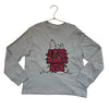 Crewcuts x Peanuts Gray Snoopy Christmas Lights Shirt - Size M 8-9
