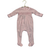 Magnolia Baby Pink Smocked Footed One-Piece - Size 3 Mo