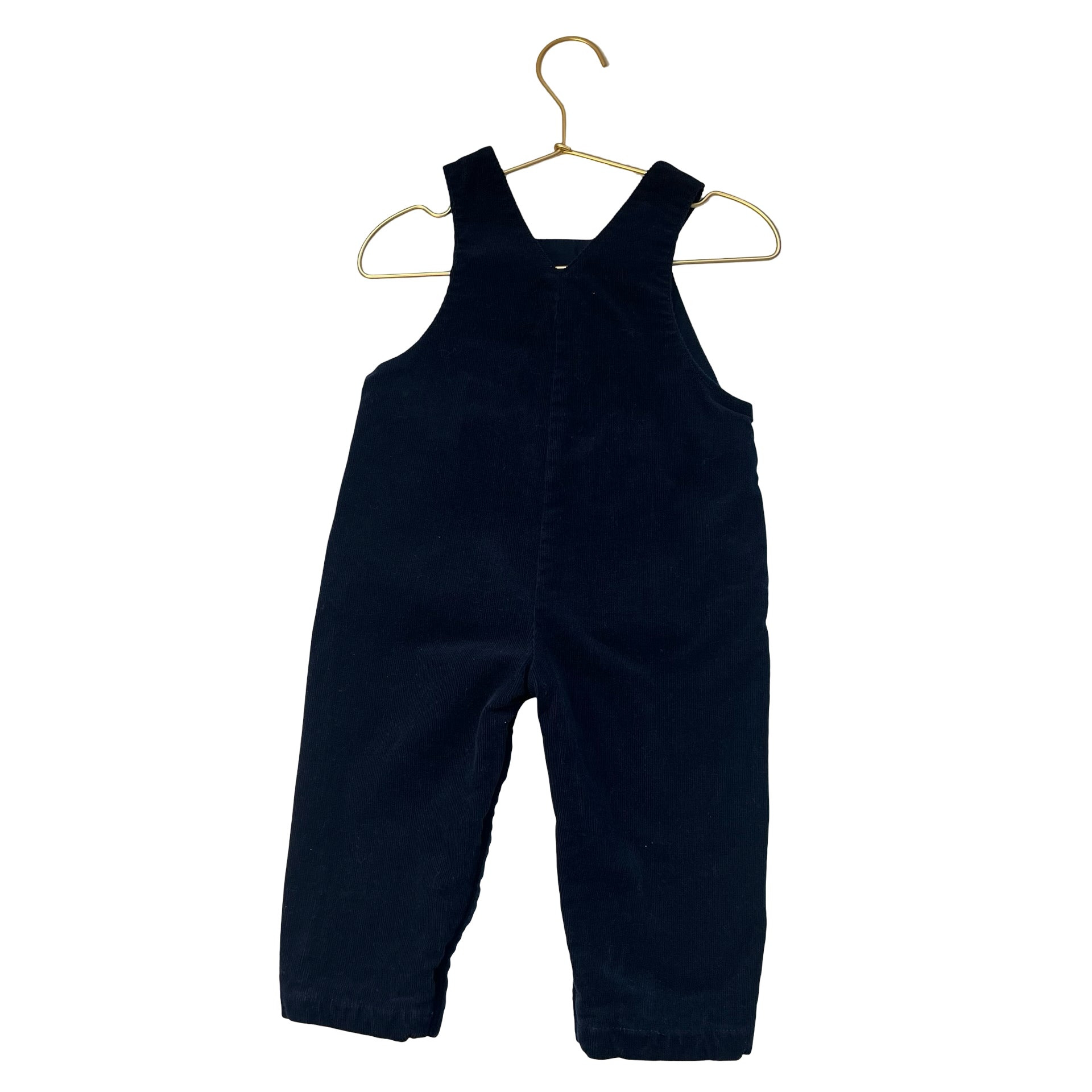 Jacadi Navy Corduroy Overalls - Size 18 Mo