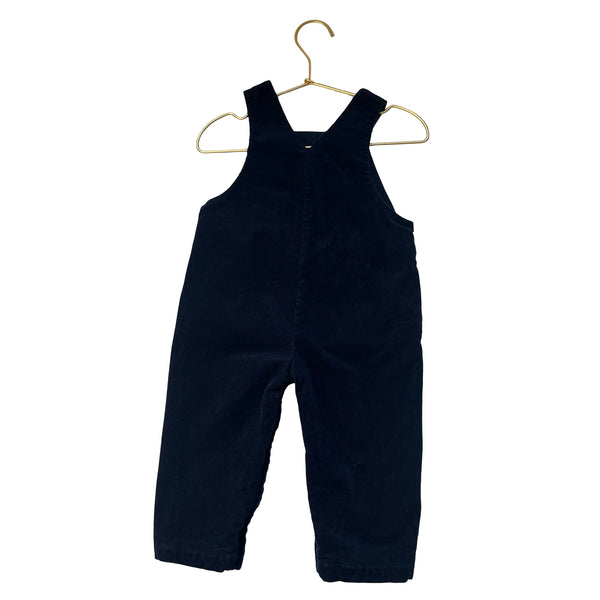Jacadi Navy Corduroy Overalls - Size 18 Mo
