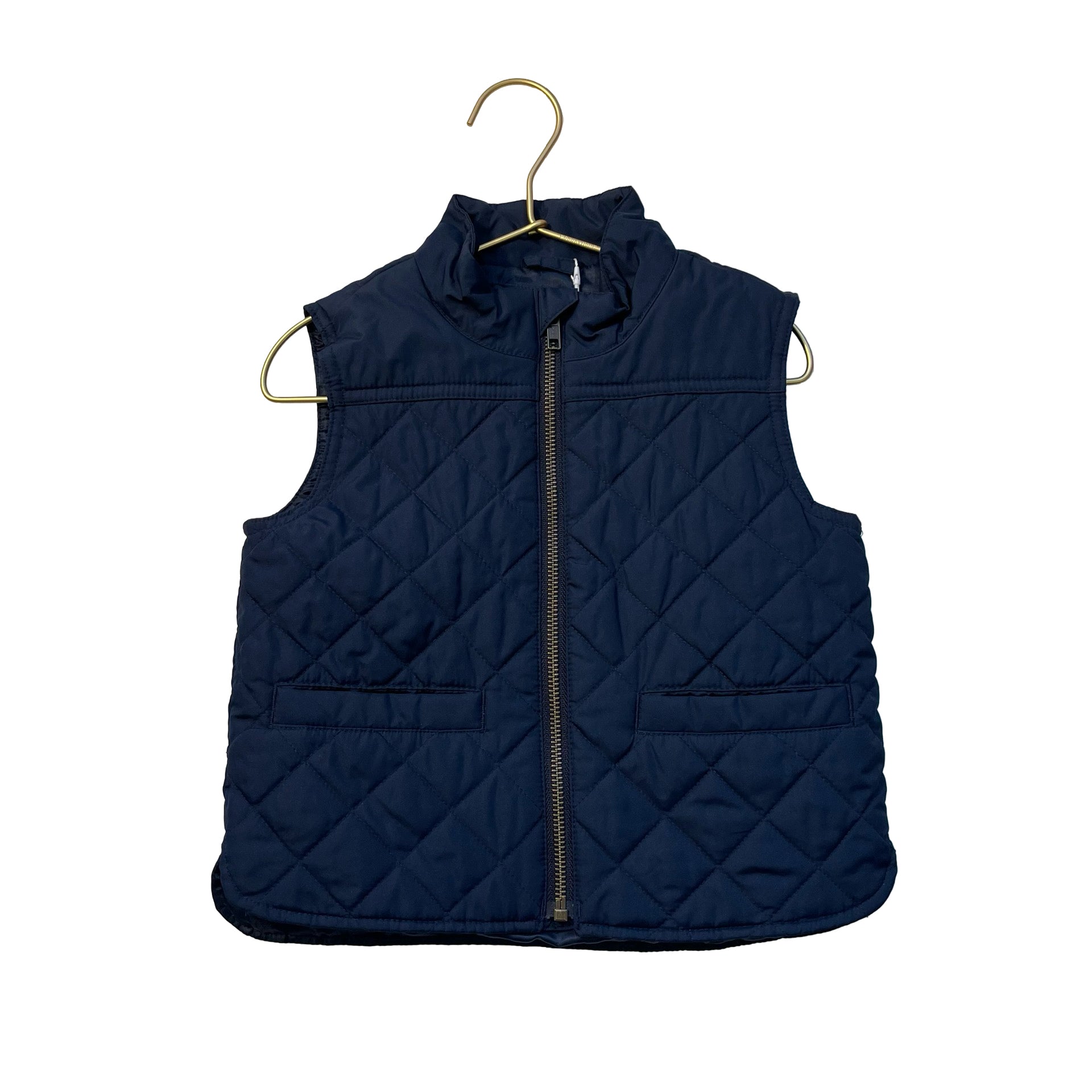 Crewcuts Navy Quilted Vest - Size 3