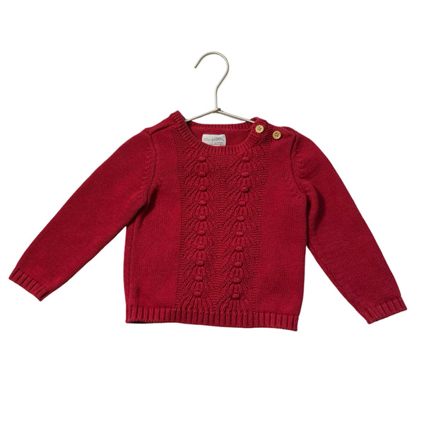 Little Planet Carter's Red Cotton Sweater - Size 2T