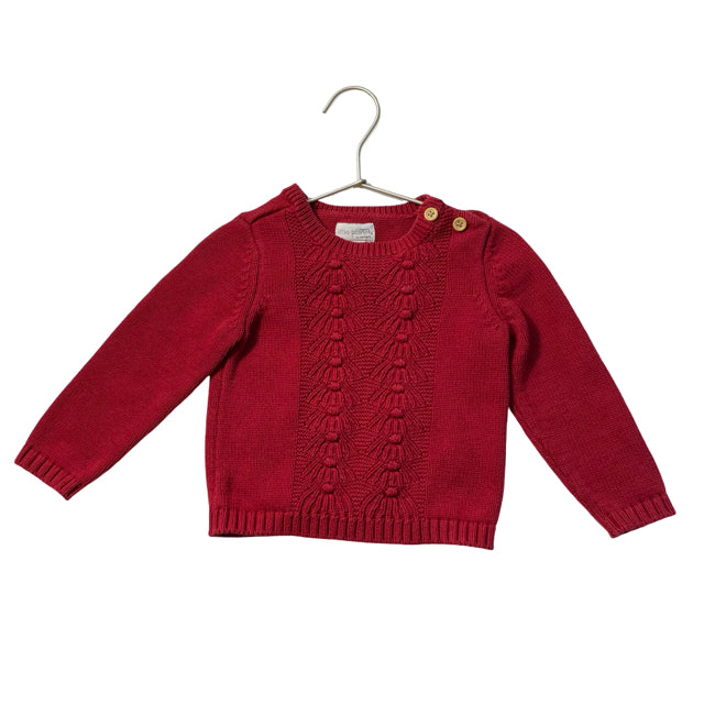 Little Planet Carter's Red Cotton Sweater - Size 2T