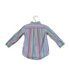 Baby Gap Blue & Multi-Color Striped Button Down Shirt - Size 2