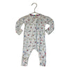 Magnetic Me Ivory Sports Animal Print One-Piece PJs - Size Newborn