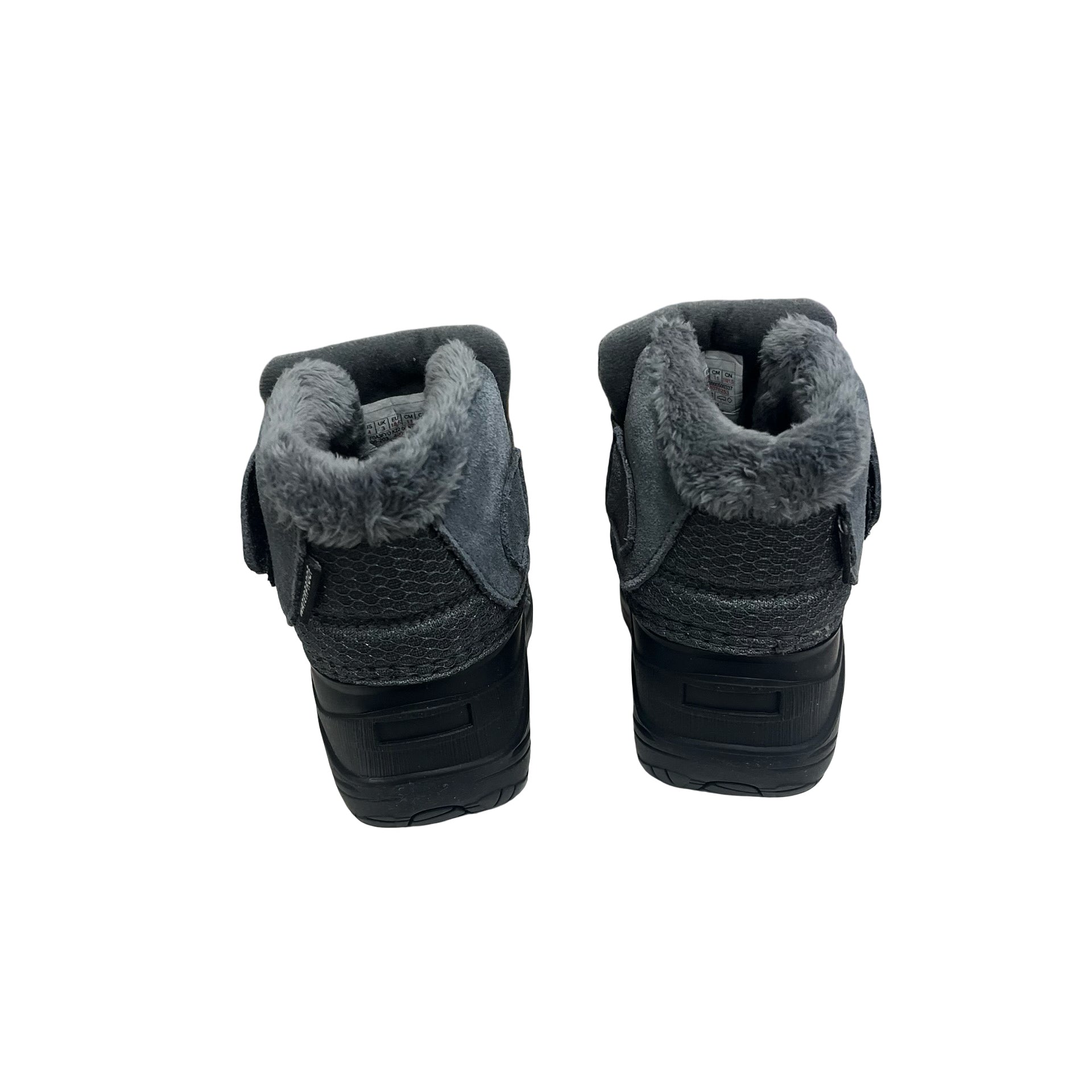 North Face Toddler Alpenglow Gray/Black Winter Boots New in Box - Size 4