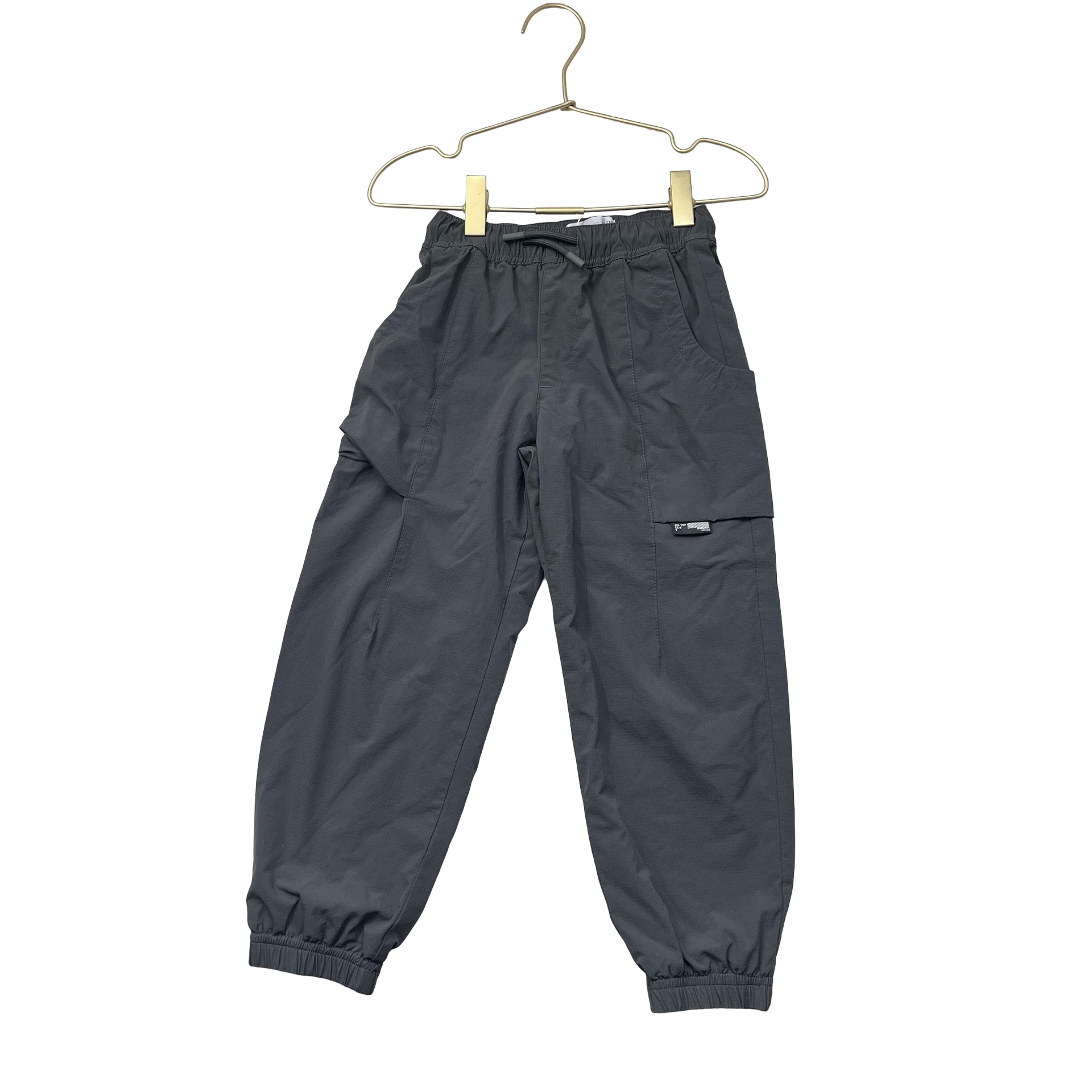 Zara Jersey-Lined Gray Athletic Joggers - Size 6