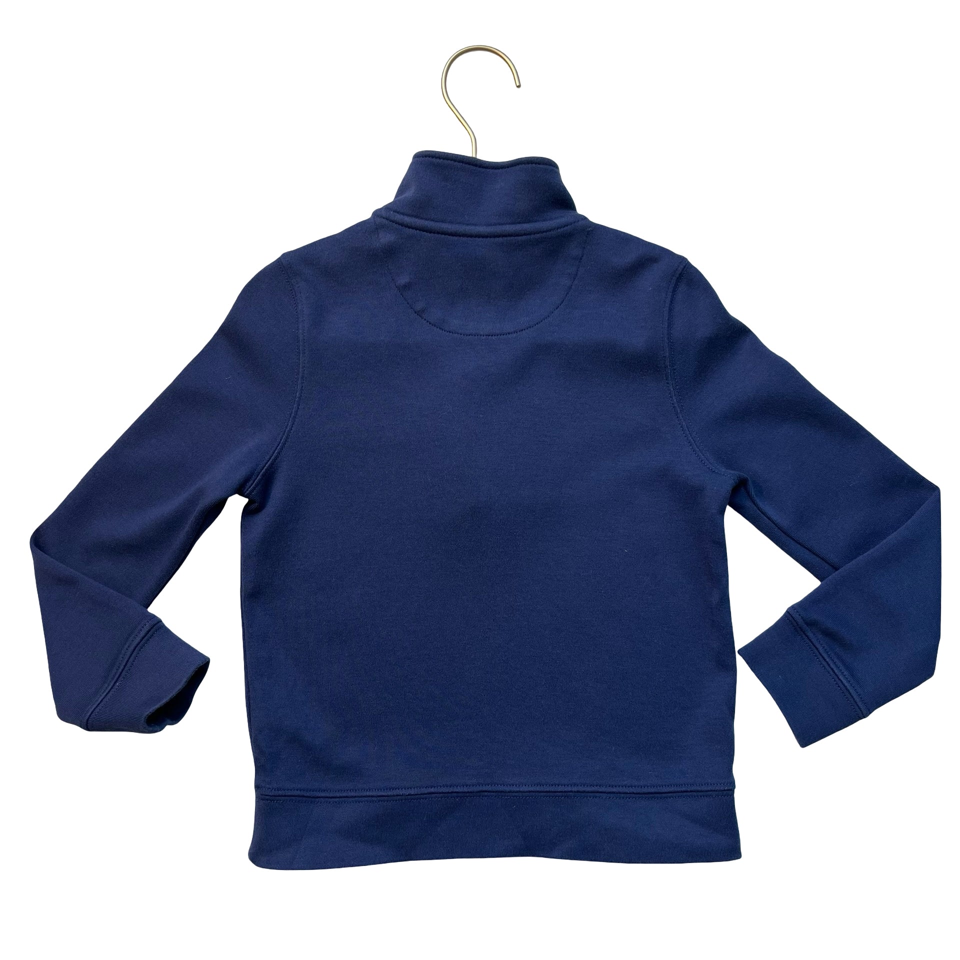 Vineyard Vines Navy Quarter-Zip Pullover - Size 5
