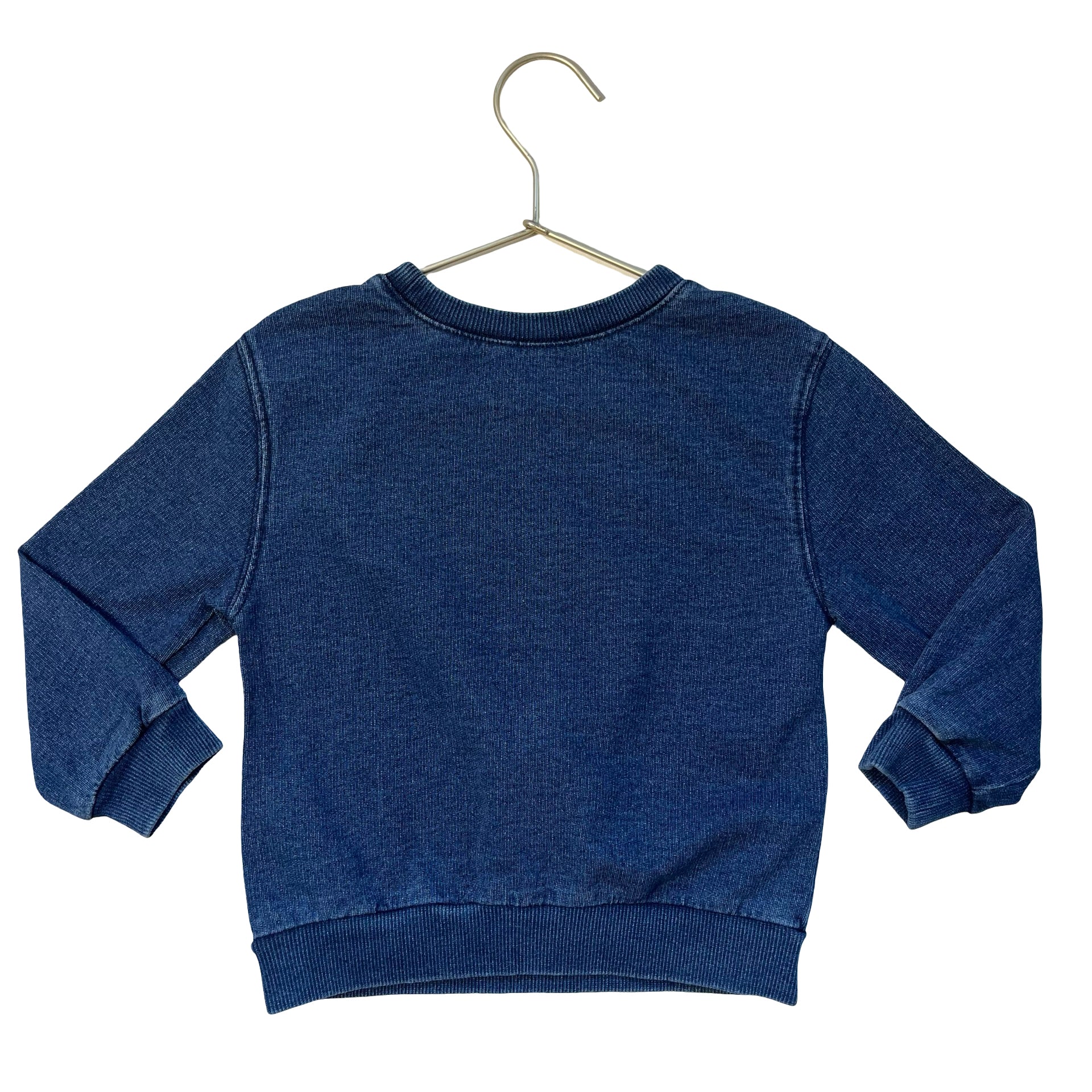 Baby Gap Blue Denim Wash Sweatshirt - Size 3