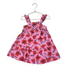 Hanna Andersson Pink & Red Flower Print Dress - Size 2T