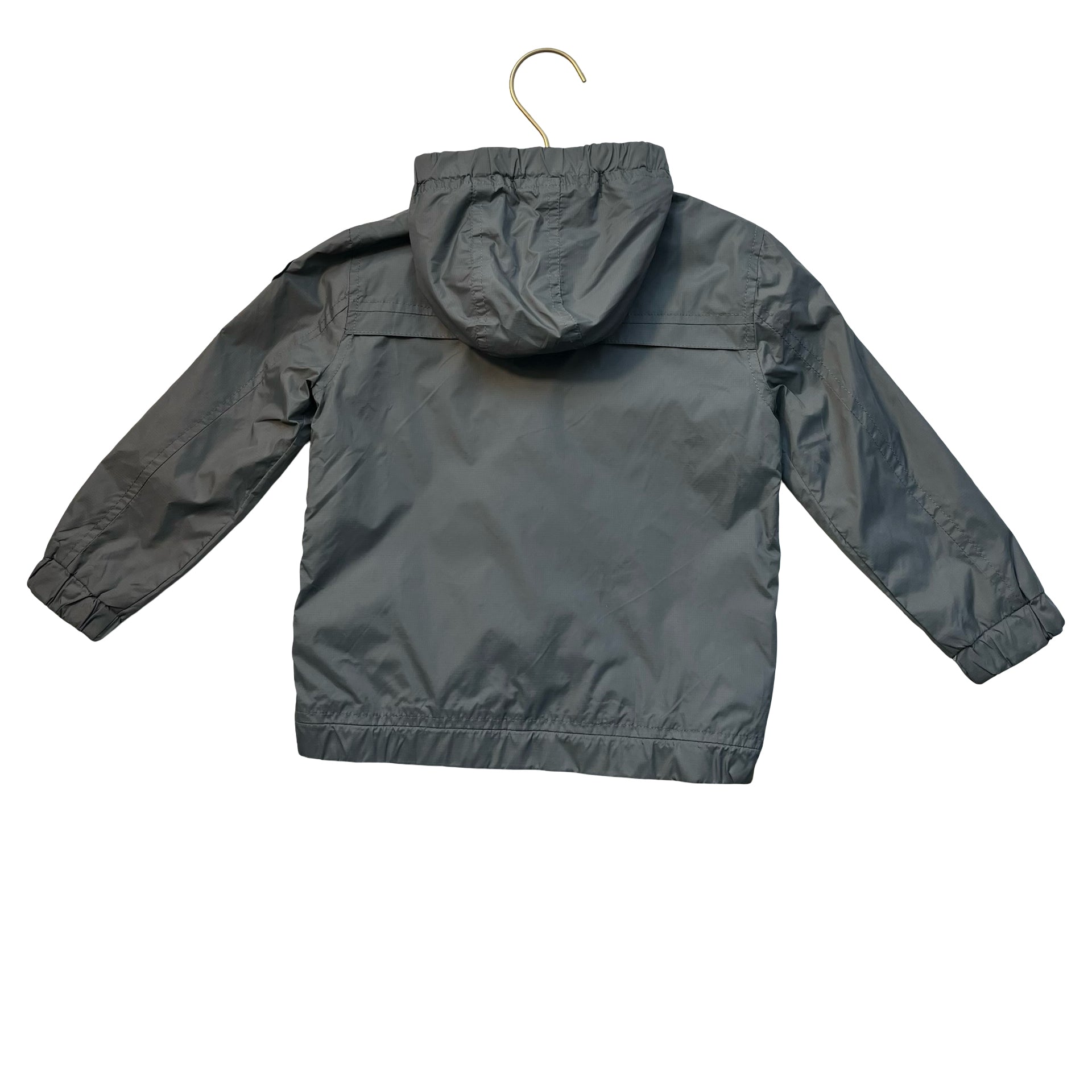Appaman Gray Hooded Windbreaker Jacket - Size 3T