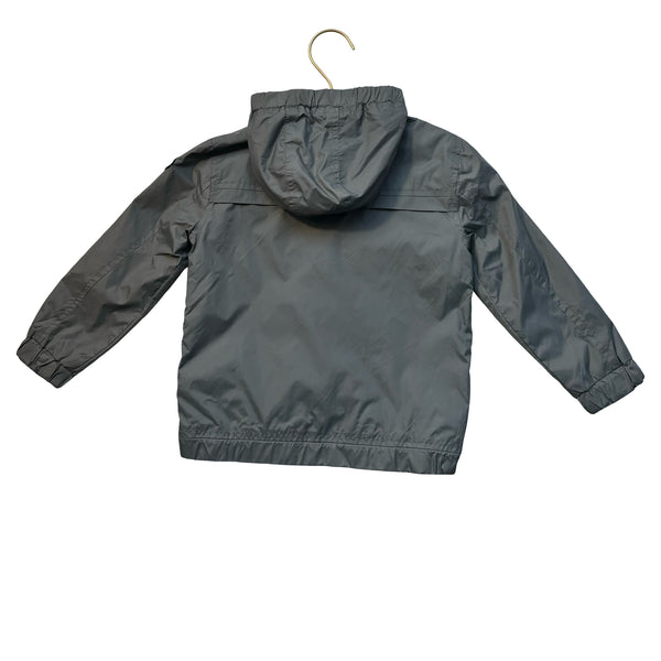 Appaman Gray Hooded Windbreaker Jacket - Size 3T