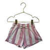 Zara Pink & Ivory Striped Shorts - Size 4