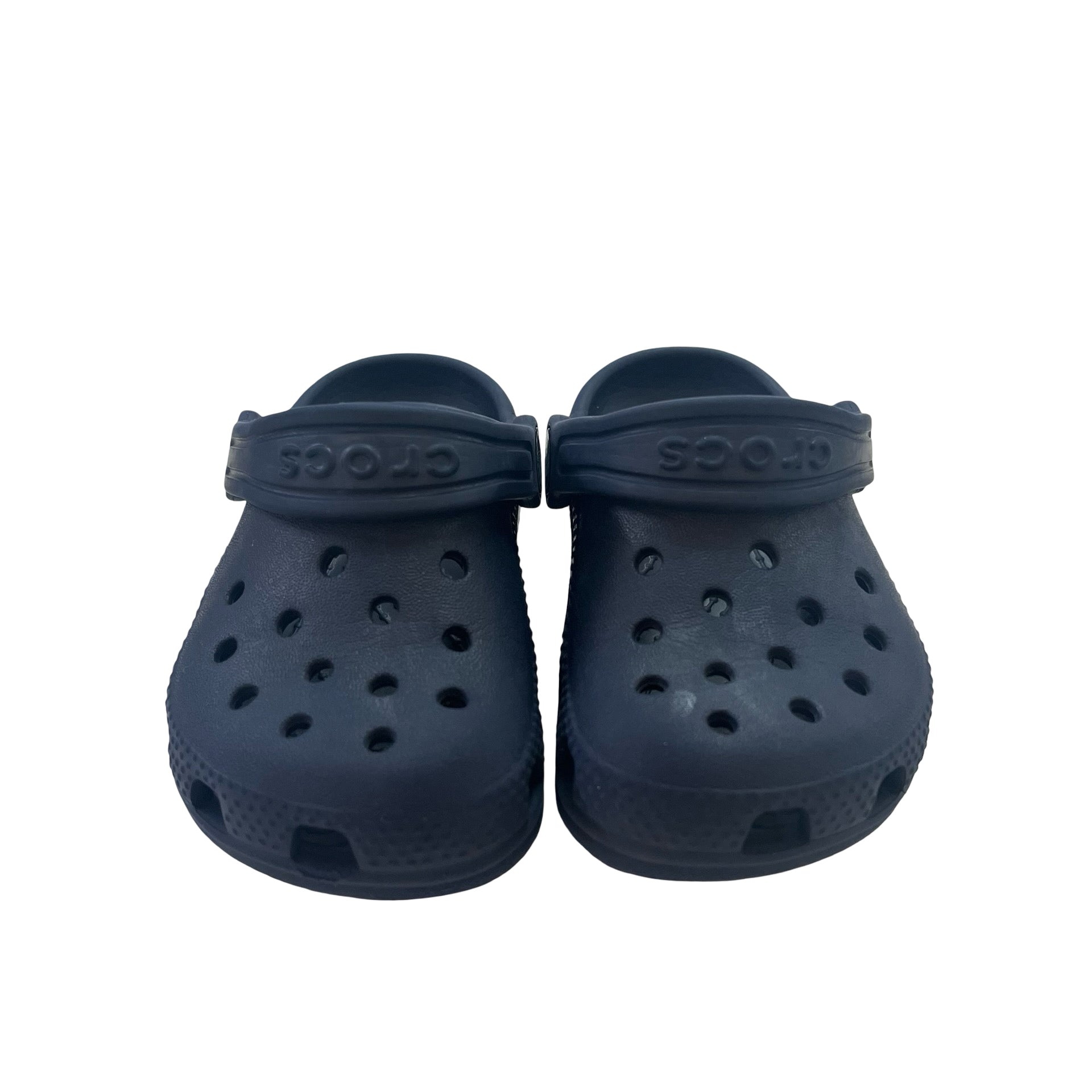 Crocs Navy Shoes - Size C7