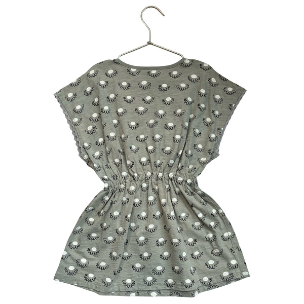 Rylee & Cru Sage Green Flower Print Dress - Size 4-5Y