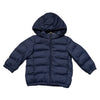 Uniqlo Navy Hooded Lightweight Puffer Jacket - Size 18-24 Mo