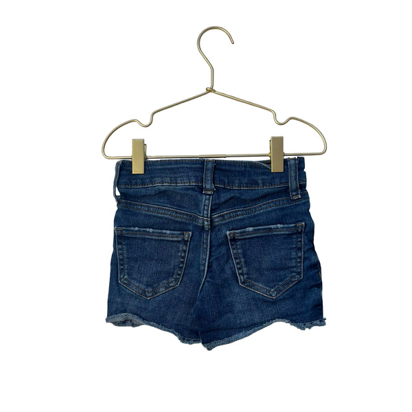 Gap Kids Midi High Rise Denim Shorts - Size 5