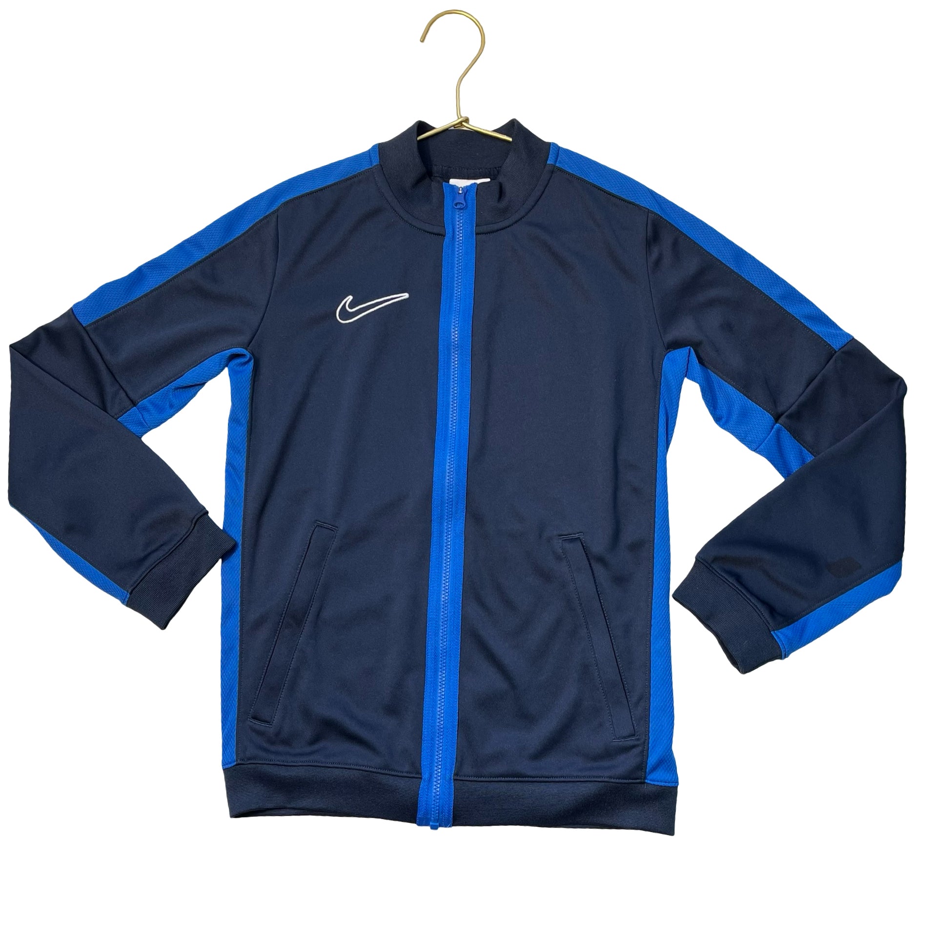 Nike Navy Athletic Track Jacket - Size S 8