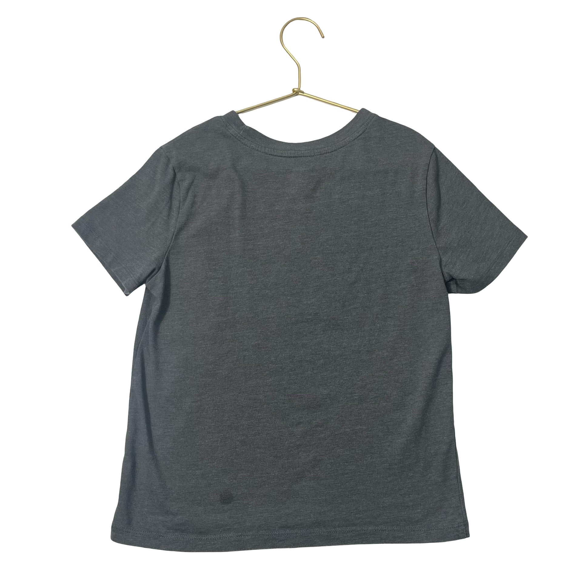 Cat & Jack Dark Gray Heart Maze Tee - Size S 6-7