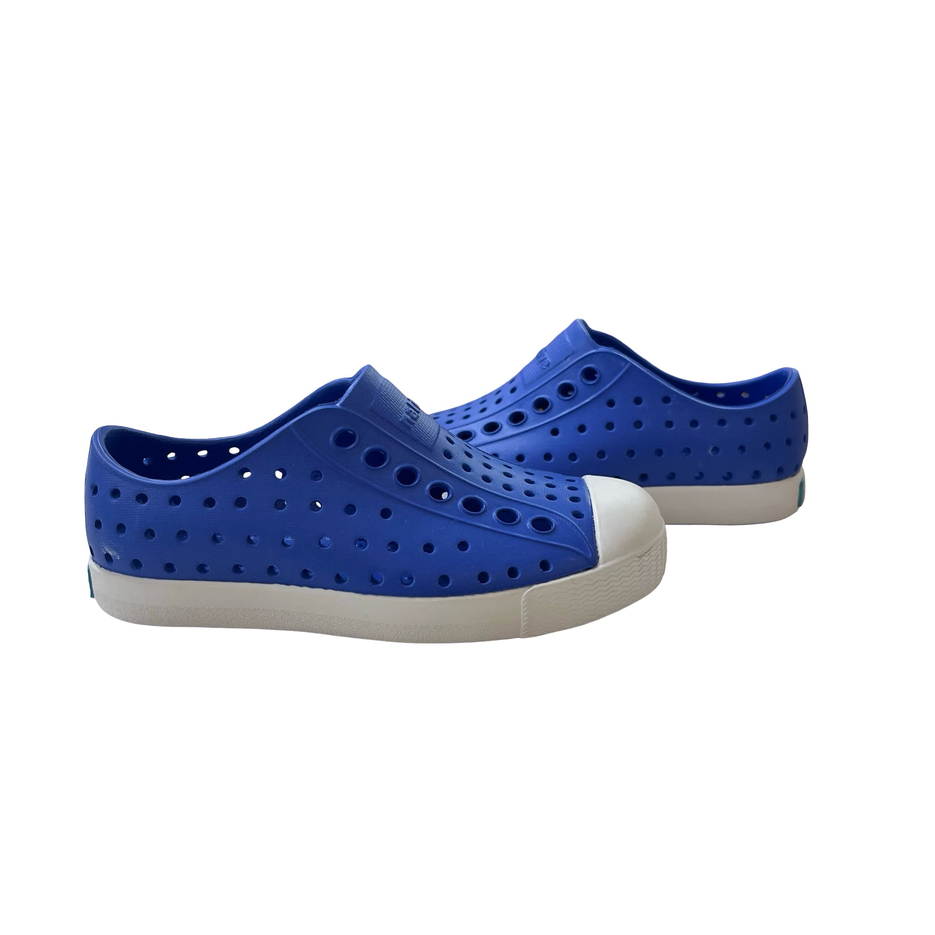 Native Jefferson Blue Shoes in Box - Size C8