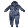 Baby Gap Blue Tie-Dye Hooded One Piece - Size 12-18 Mo