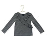 Art Class Gray V-Neck Top - Size 4T