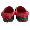 Crocs Red & Gray Pattern Shoes - Size C8