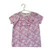 Vineyard Vines Pink Floral Print Whale T-Shirt - Size S 7-8