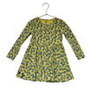 Tea Collection Yellow & Blue Floral Dress - Size 3