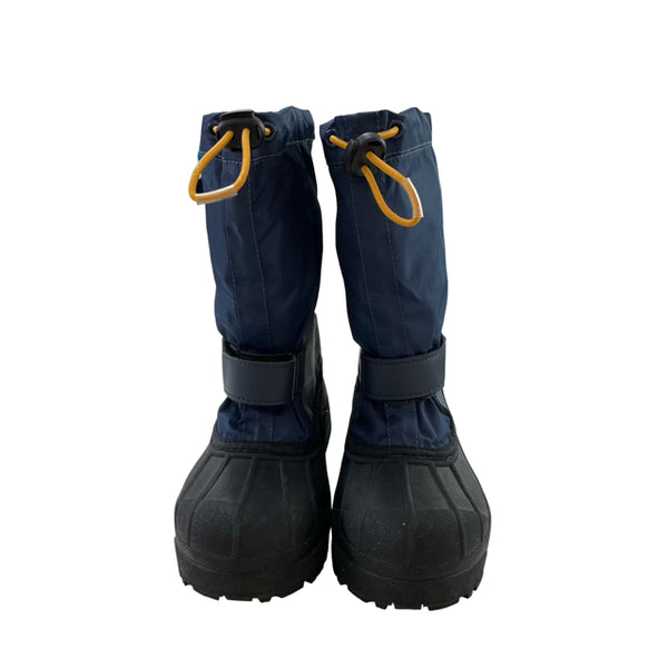 Columbia Navy & Black Winter Boots - Size 2Y Big Kids