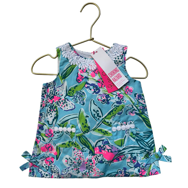 Lilly Pulitzer 'Bali Blue Sway This Way' Dress & Bloomers with Tags - 6-12 Mo