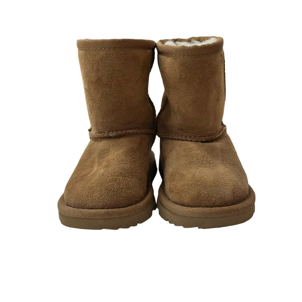 UGG Chestnut Shearling Boots - Size 6
