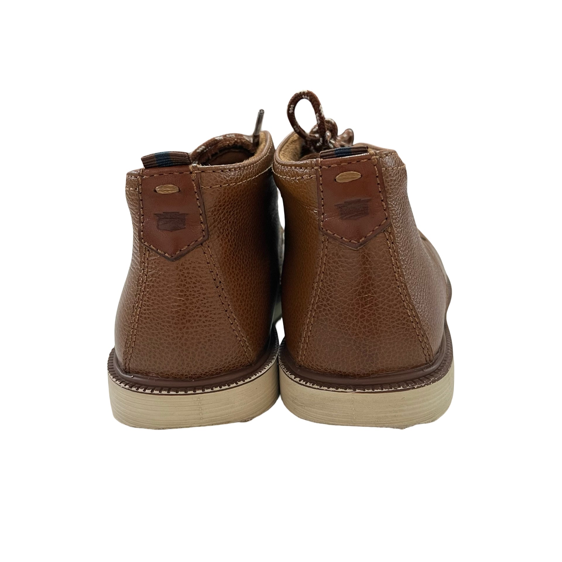 Florsheim Comfortech Brown Leather Ankle Boot Shoes - Size 13M