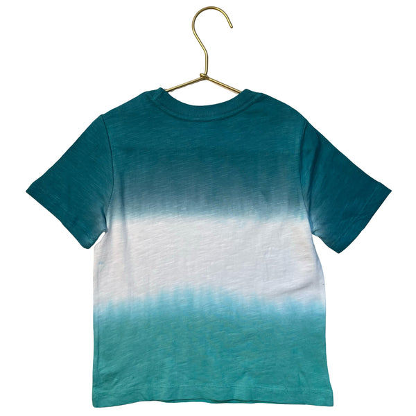 Hanna Andersson Teal Dip-Dye T-Shirt - Size 3T