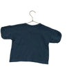 Gerber Modern Moments Dark Teal Waffle Cropped Tee - Size 3T