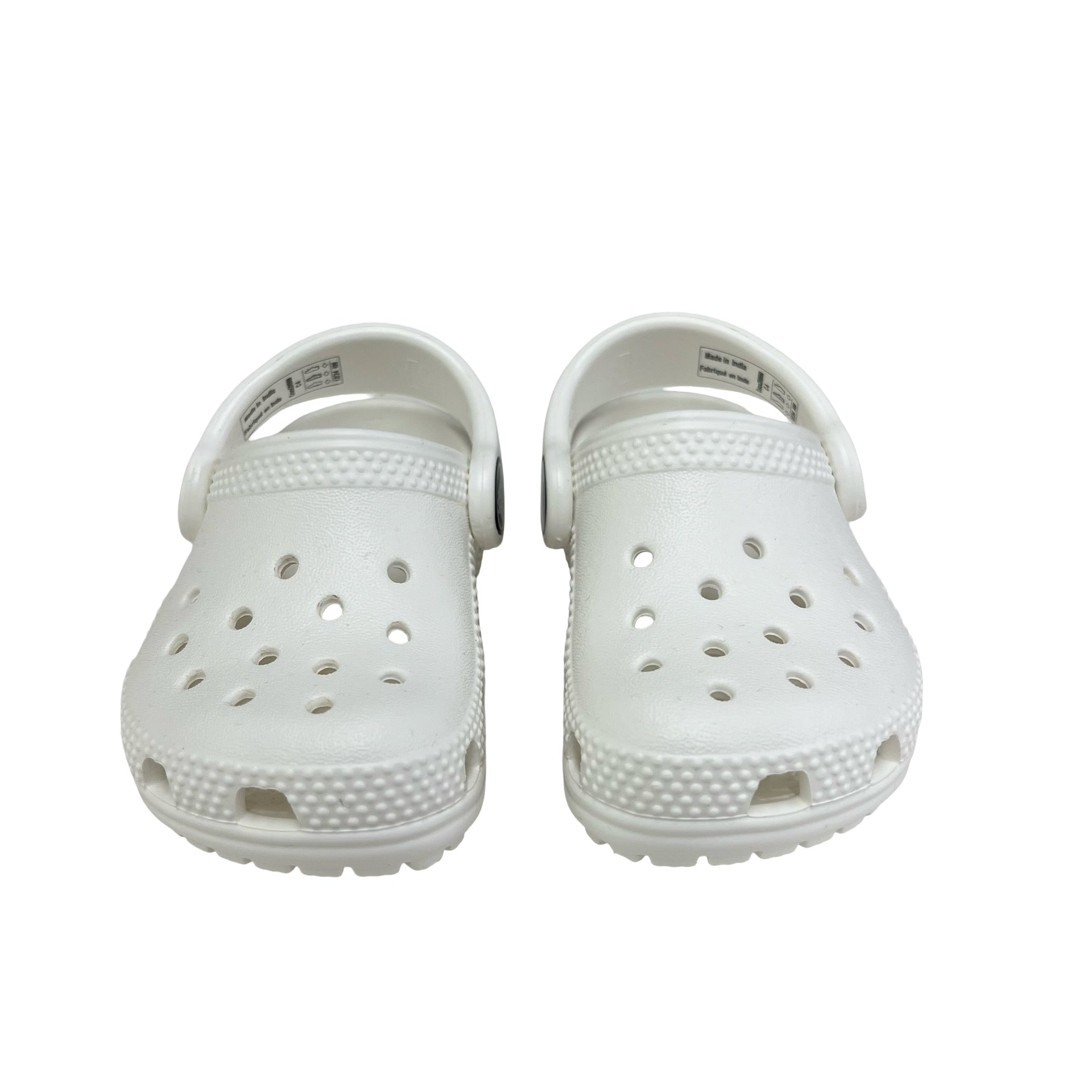 Crocs White Shoes - Size C4