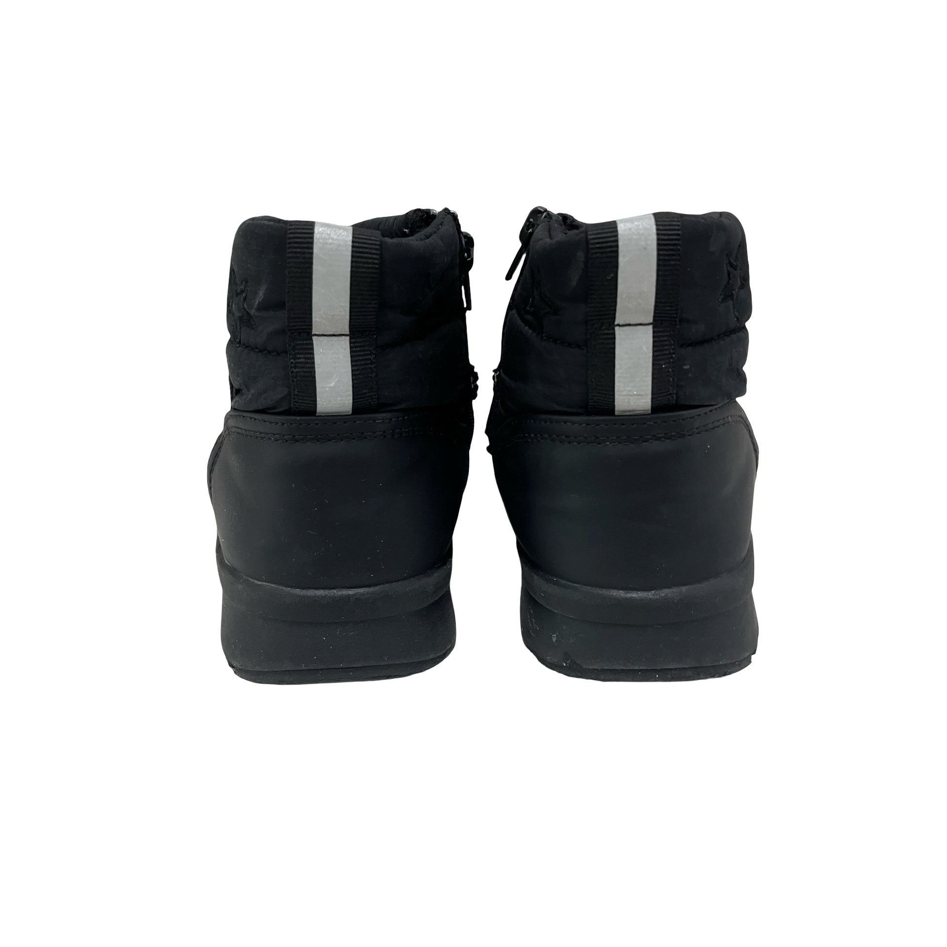 Zara Black Star Puffy Boots - Size 29 (12)