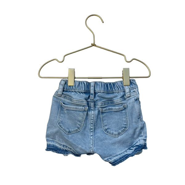 Gap Denim Distressed 'Shortie' Jean Shorts - Size 3