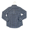 Janie and Jack Navy, White, Green Plaid Button Down Shirt with Tag - Size 5