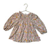 Magnetic Me Ivory, Peach, Pink Smocked Top - Size 3T