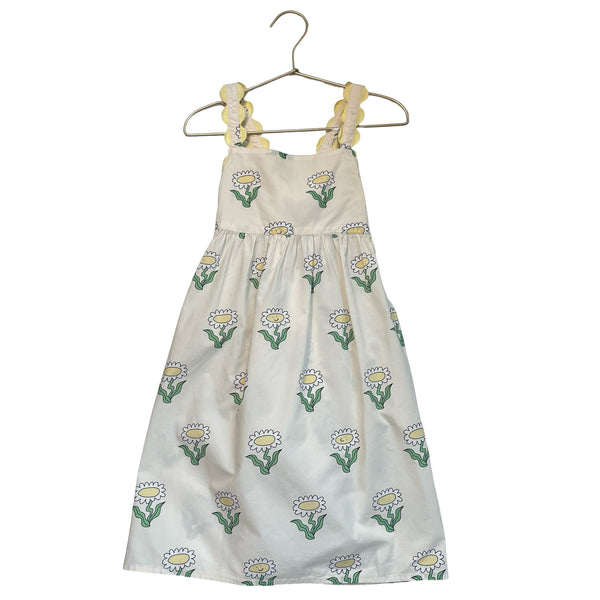 Stella McCartney Ivory Flower Print Dress - Size 6