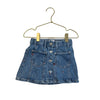 Zara Embroidered Flower Denim Jean Skirt - Size 3