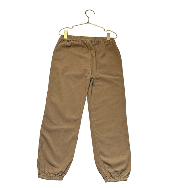Buho Tan Corduroy Jogger Pants - Size 8Y