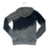 Vintage Havana Gray Tie-Dye Hooded Sweatshirt - Size S 7-8