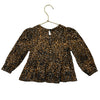 Old Navy Leopard Print Blouse - Size 18-24 Mo